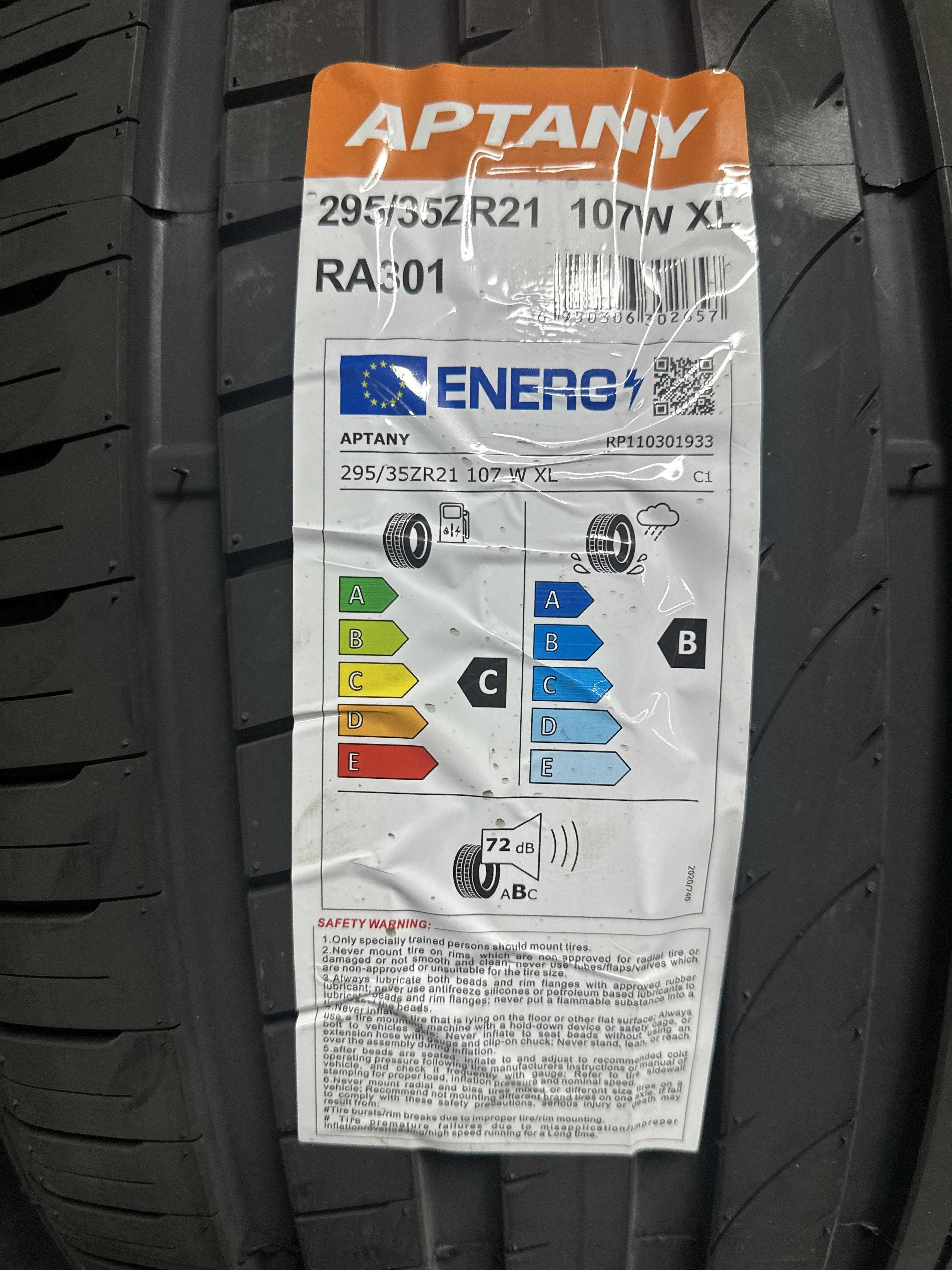 Нови Летни Гуми APTANY RA301 295/35R21 107W XL НОВ DOT