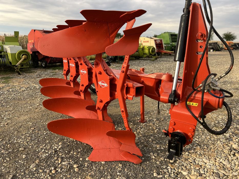 Plug Reverisbil Kuhn Master 120 Vario Cu 4 Brazde Impecabil