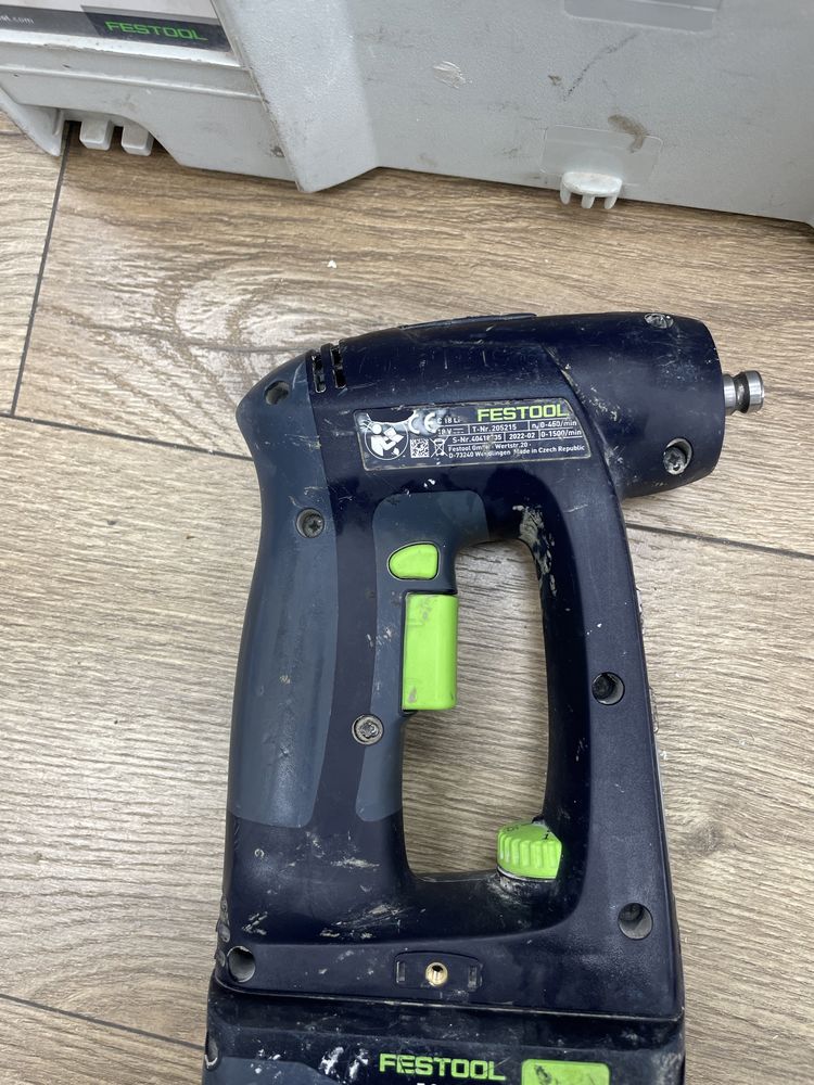 Акумулаторен винтовърт Festool c18 li 5,2 plus