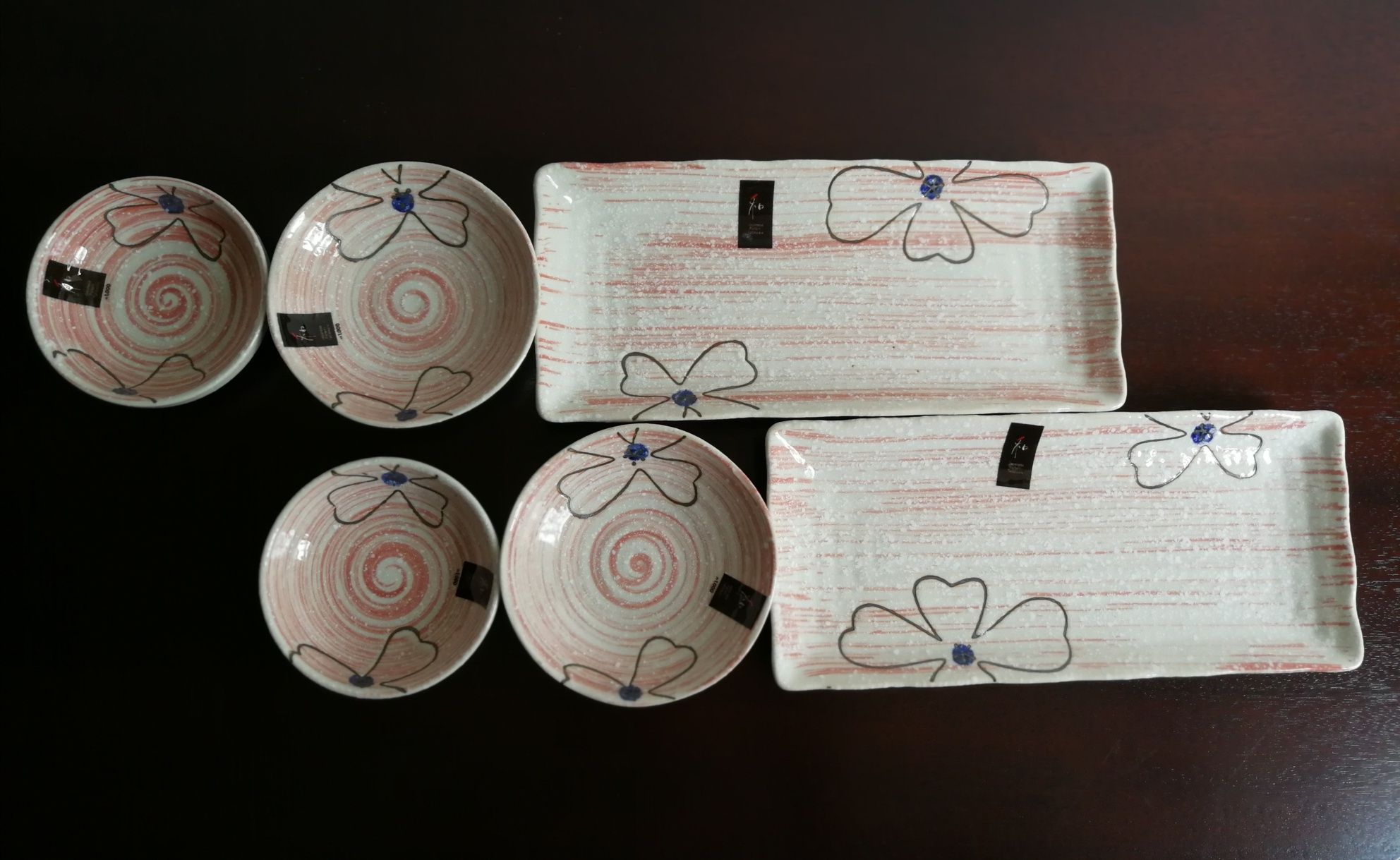 Чайный набор пиал и набор для суши/роллов