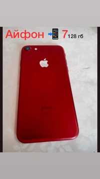 iPhone 7   б/у красный