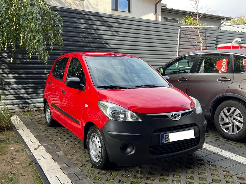Hyundai I10 2008 doar 100.000KM reali! A/C Un singur proprietar de nou