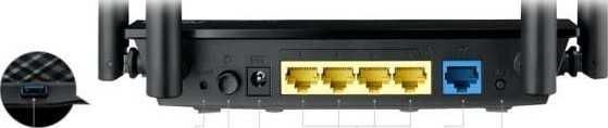 Router Wi-Fi Router Asus RT-AC1300UHP (AC1300) cu MU-MIMO