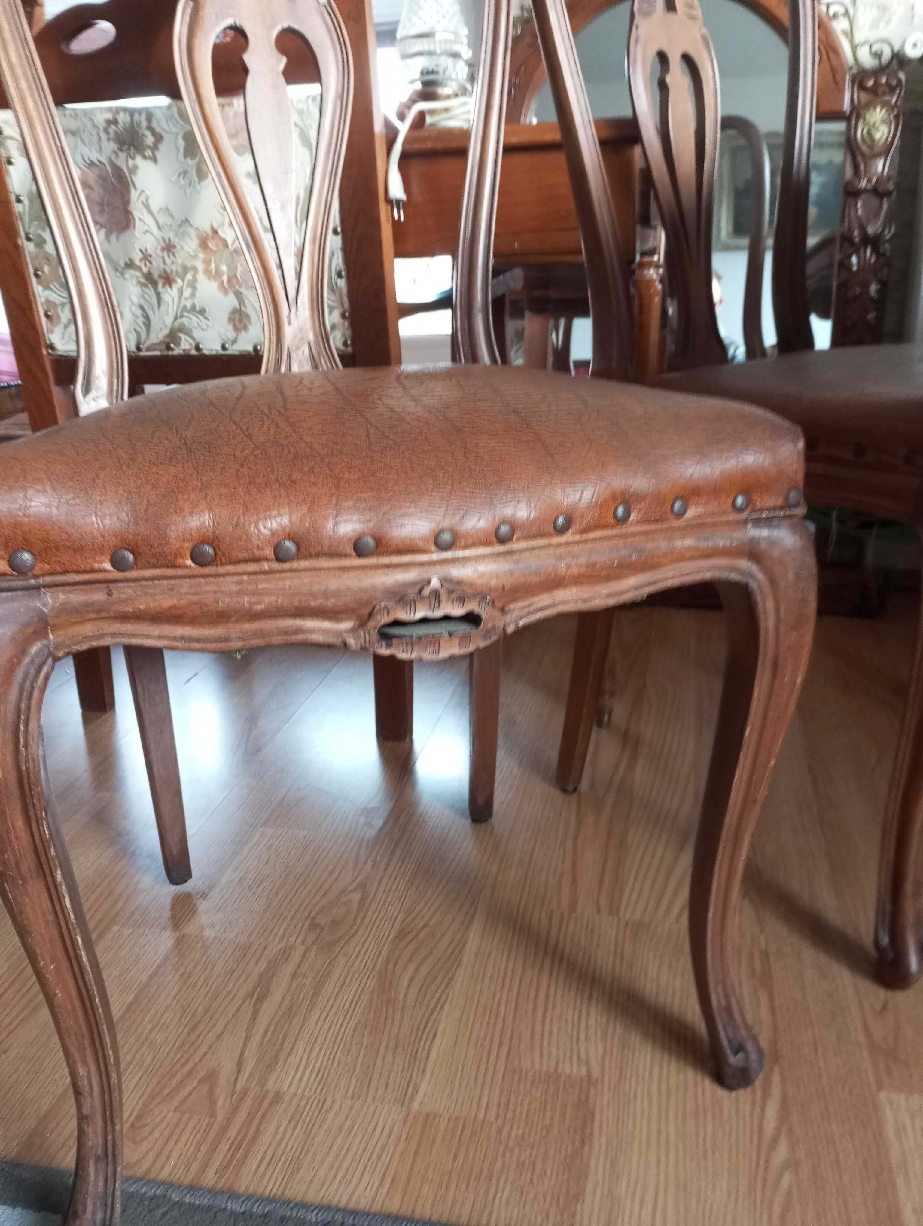 Set 8 scaune baroc antice vintage retro