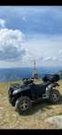 Atv CF Moto 625 numere negre