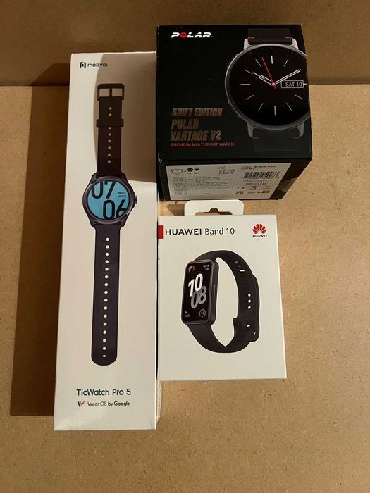 Ceas smartwatch Ticwatch Pro 5 Oled / Polar Vantage V2 /HUAWEI Band 10