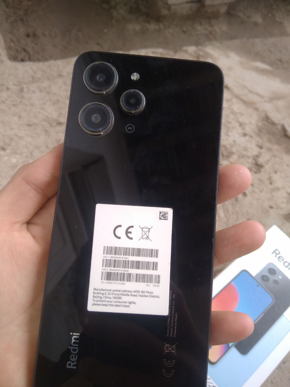 Redmi 12 4ga 128talik aybi yoʻq