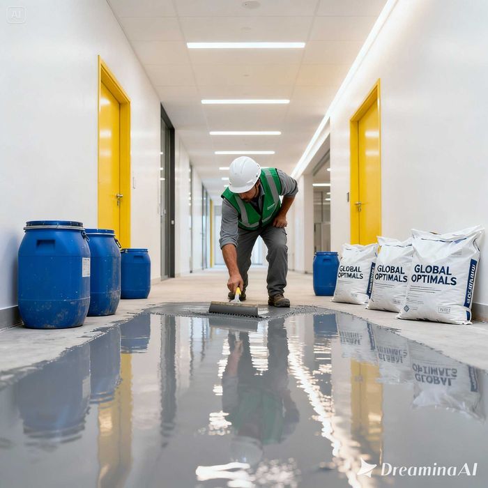 Наливной пол под ключ