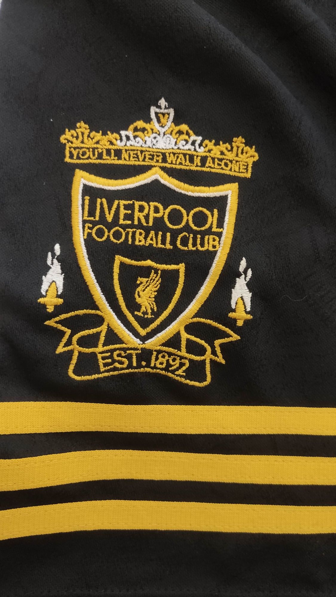 Pantaloni fotbal Adidas Liverpool 1994-1996 Third Shorts colecție fani