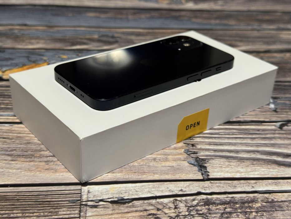 iPhone 12 Mini Black - Ca Nou, 64GB, Baterie 100%