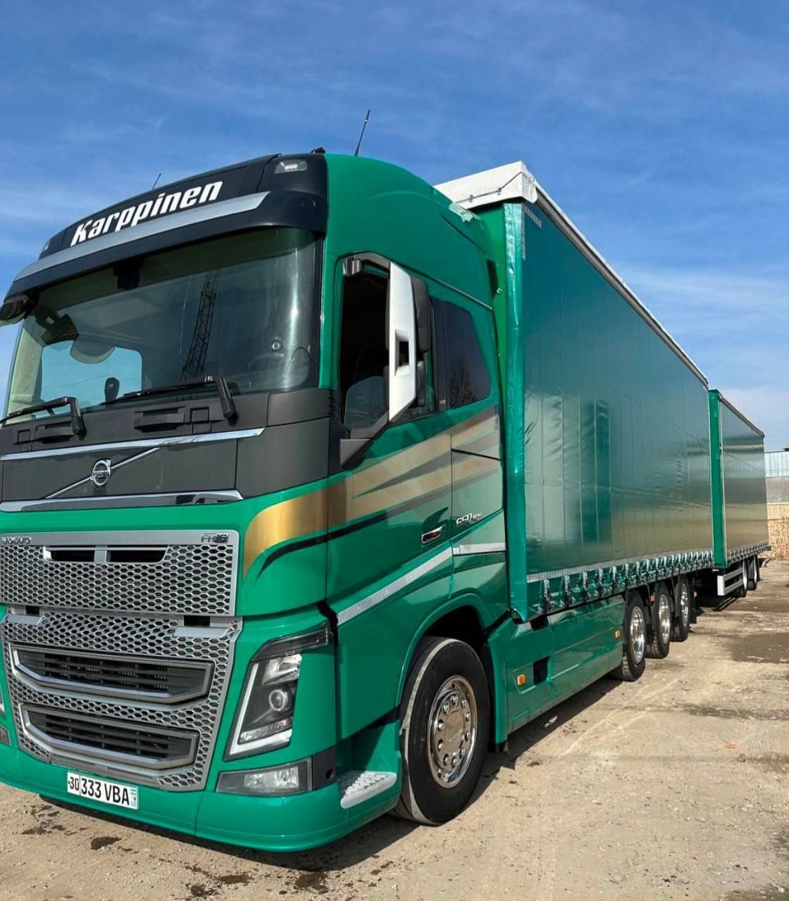 VOLVO FH 16 паравоз + прицеп Сотилади
