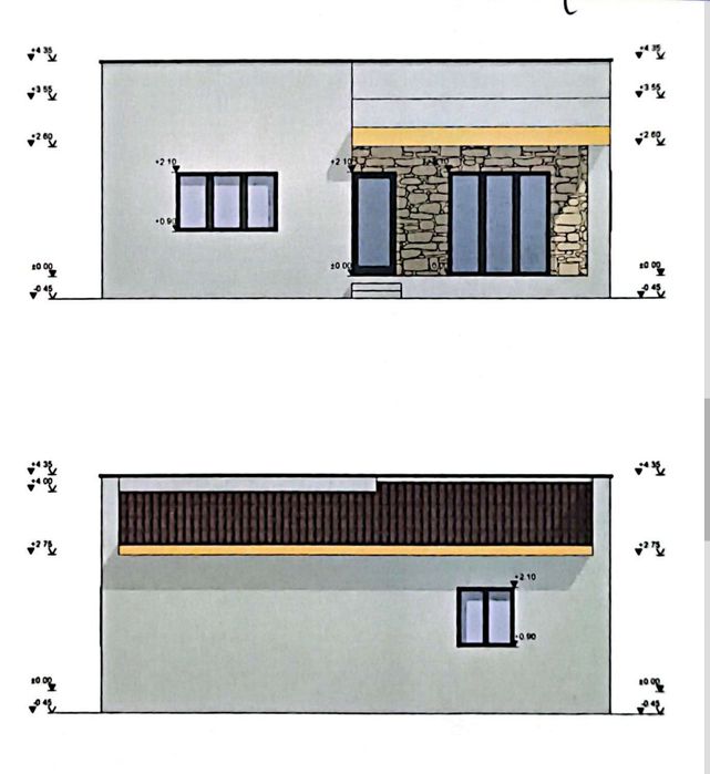 Casa la rosu de vanzare