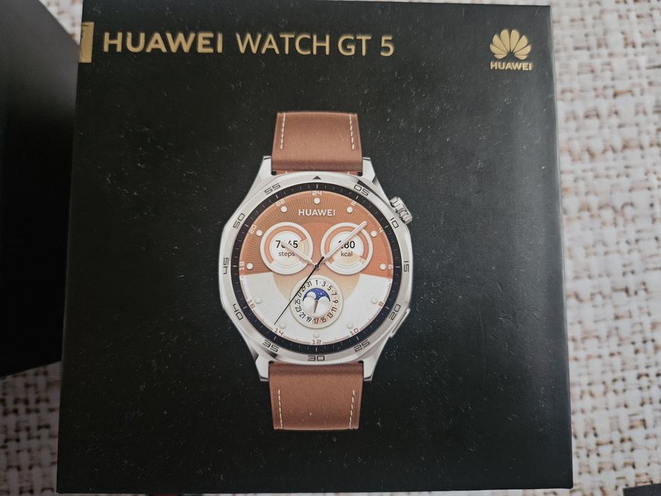 Huawei Watch GT 5 46 mm Brown Leather