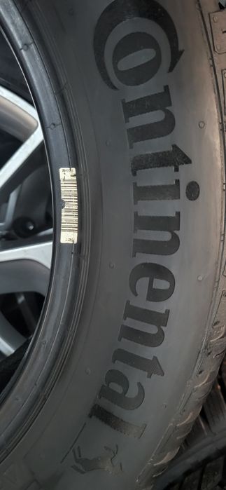 2 anvelope 215 55 16 continental allseason 2021 7,2mm