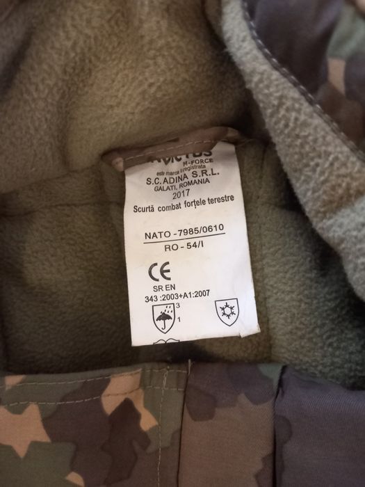 Scurta combat nouă, mărimea 54 talia I