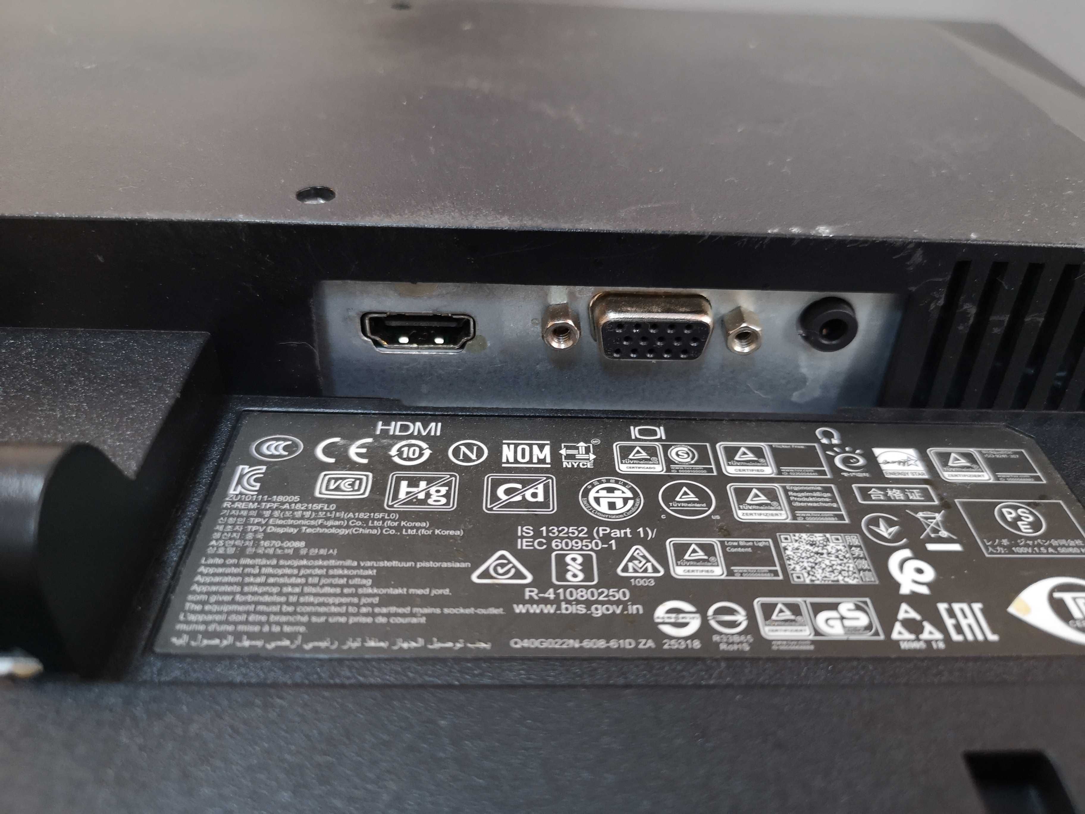 Lenovo L22e-20 monitor defect