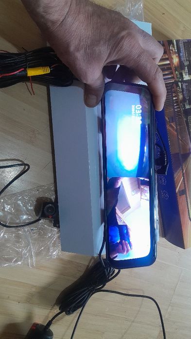 Oglinda full size 10inch toch screen cu camera