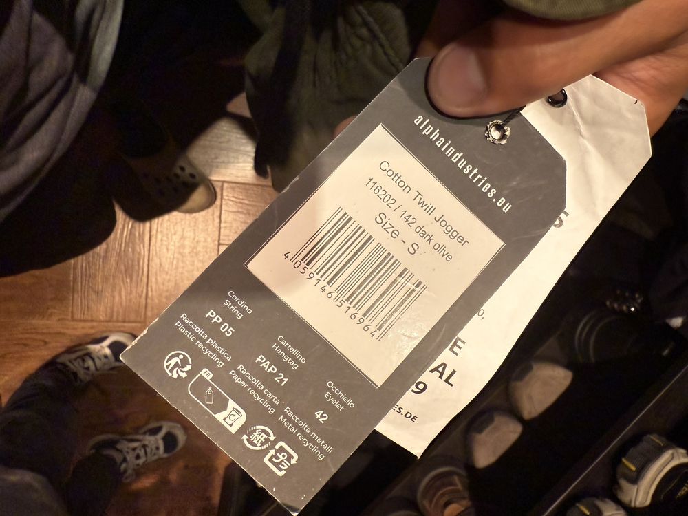 Карго панталон alpha industries