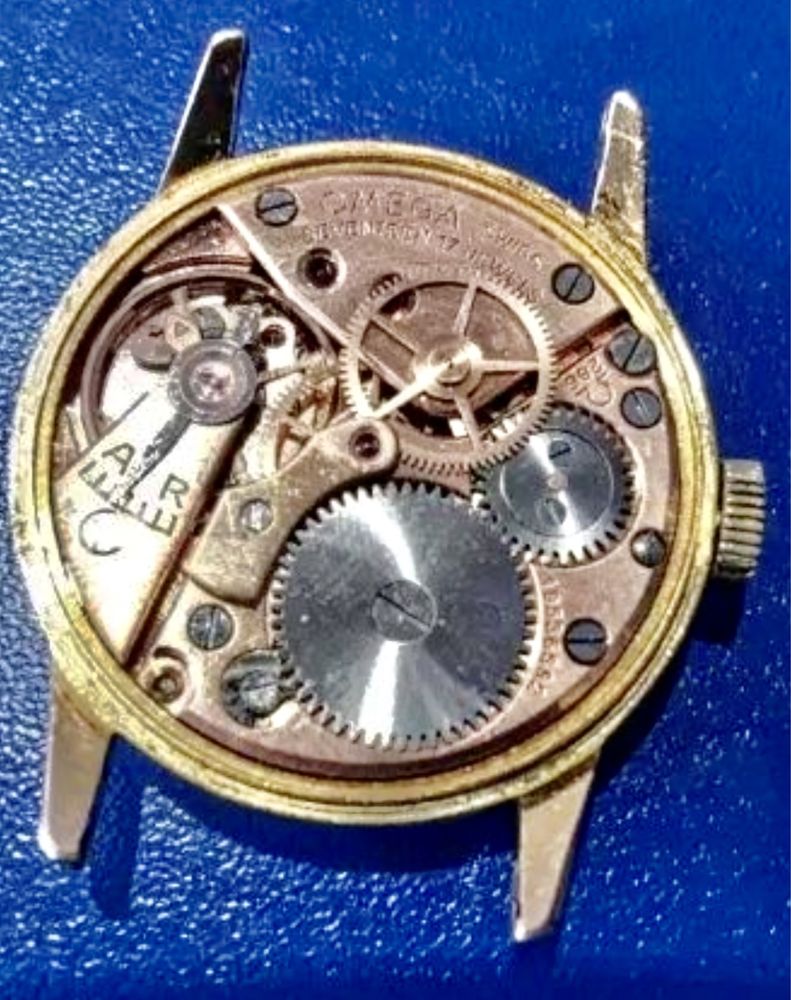 Ceas Omega cal 286,placat aur 20 microni