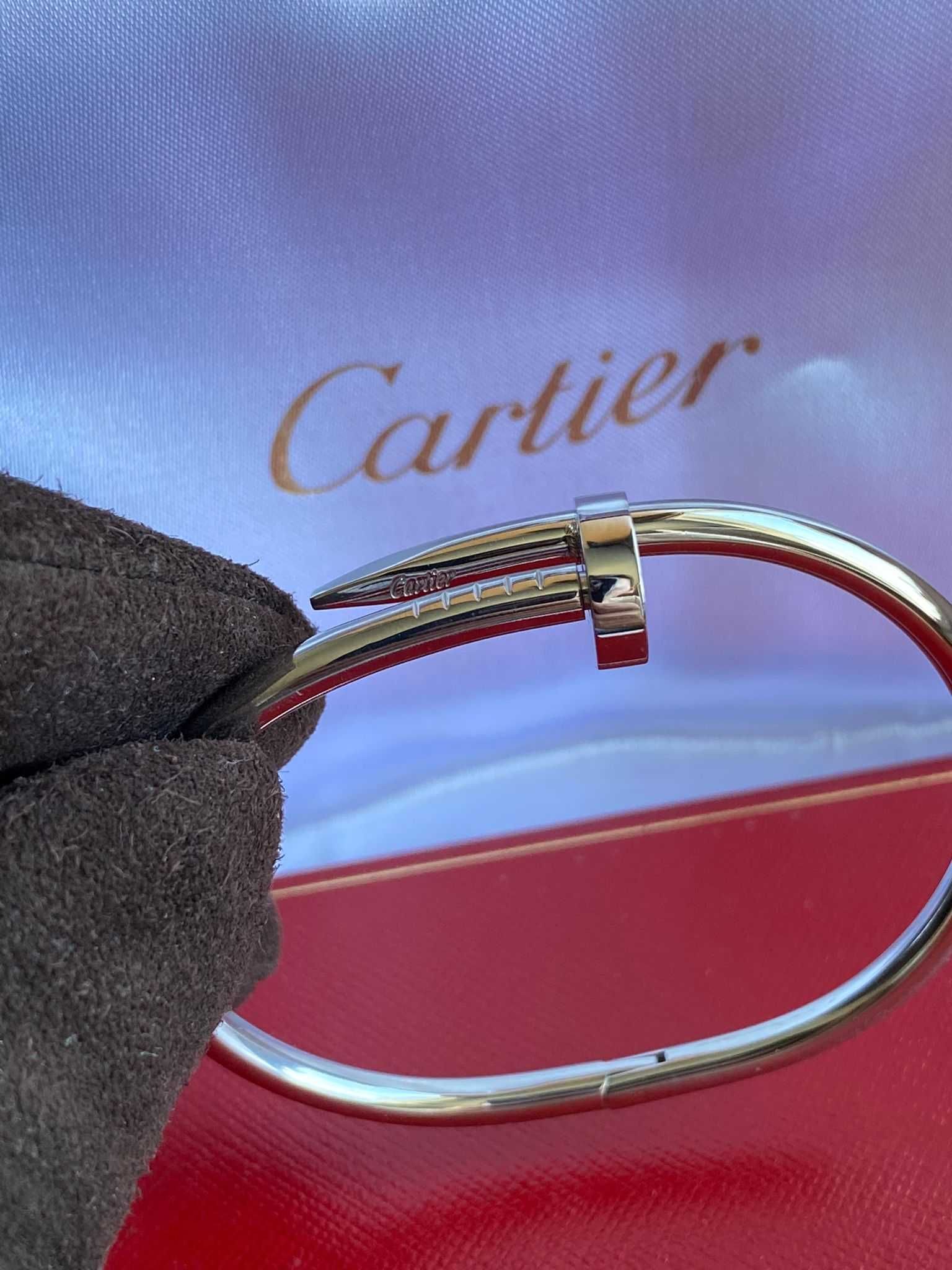 Cartier Juste un Clou Bracelet 16 White Gold 750