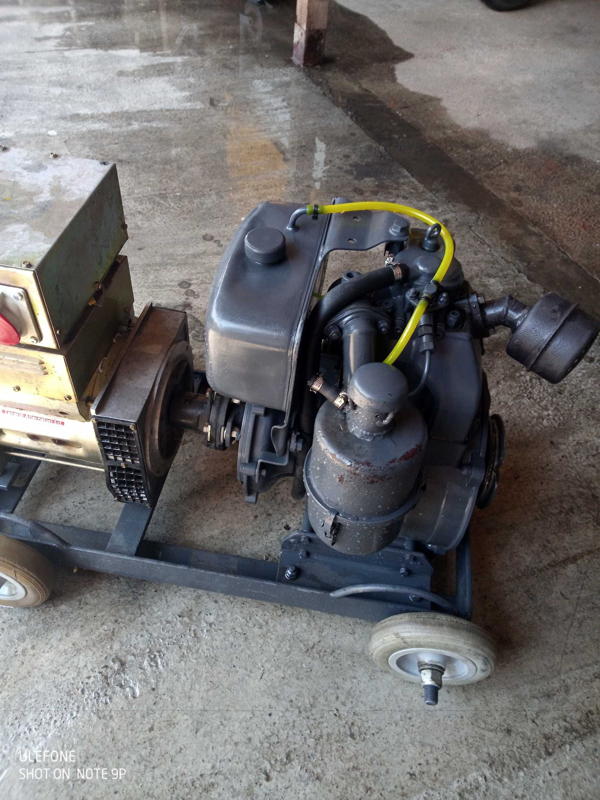 Generator de curent cu motor disel 220 e 380