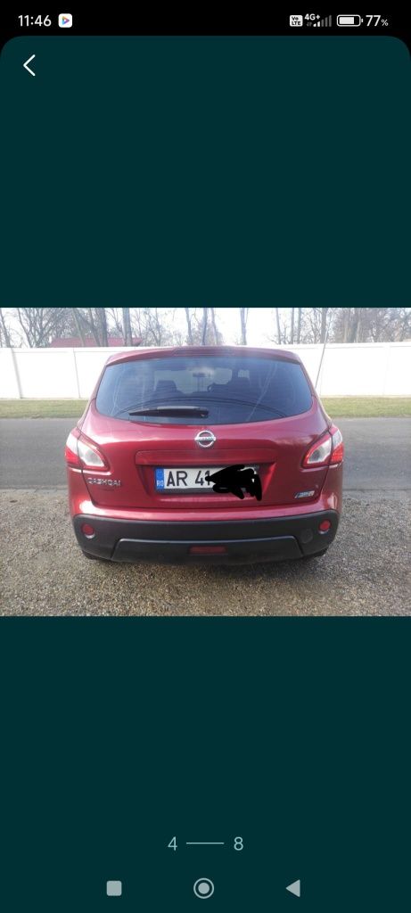 Vând Nissan Qashqai 1.5 Dci