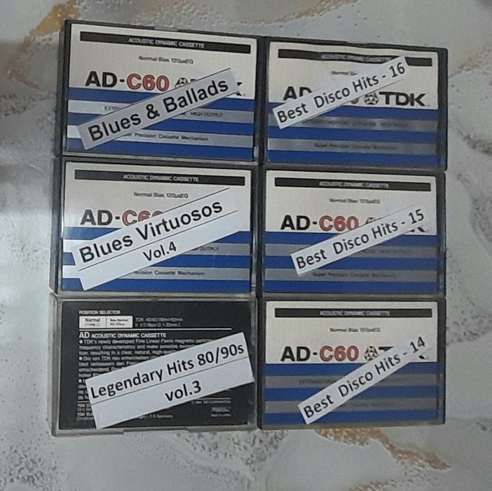 Аудио касети TDK AD - 60 мин.