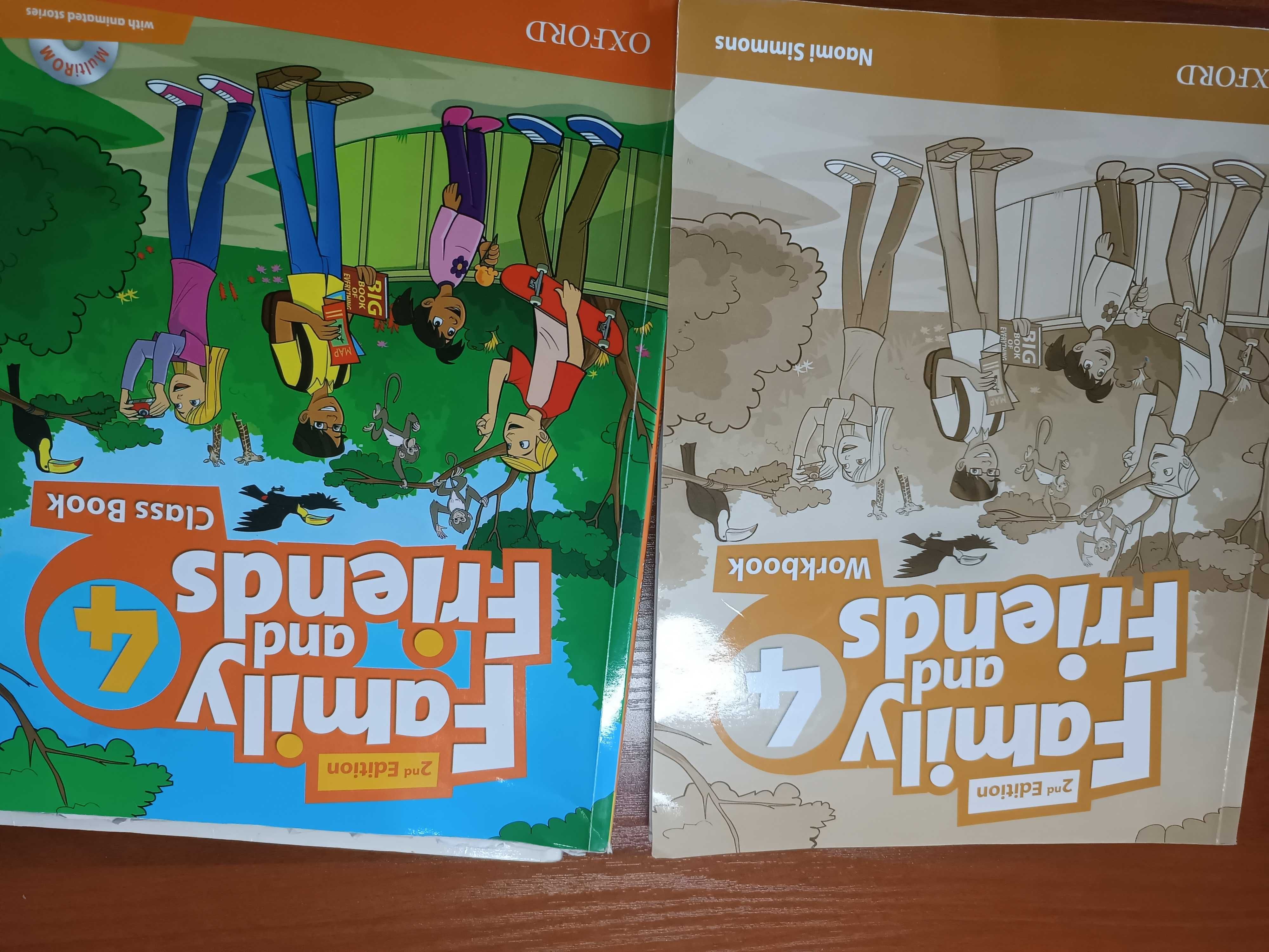 Книжки Family and Friends 1,4 и 5классы