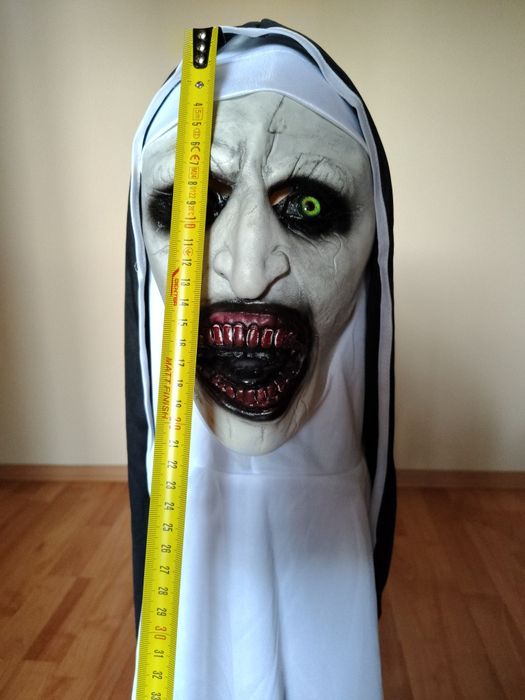 Mască Halloween party, scary plus tatuaje temporare/ mască The Nun