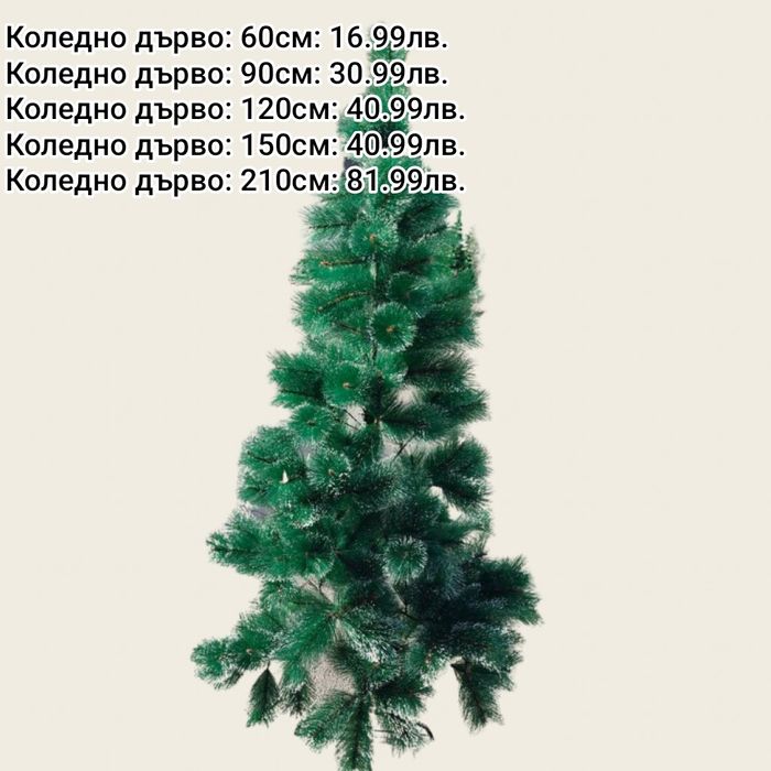 Коледни елхи на ниски цени