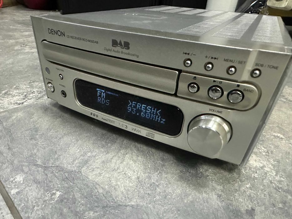 Мини аудио система Denon RCD-M35DAB Receiver CD Player Tuner RDS Radio