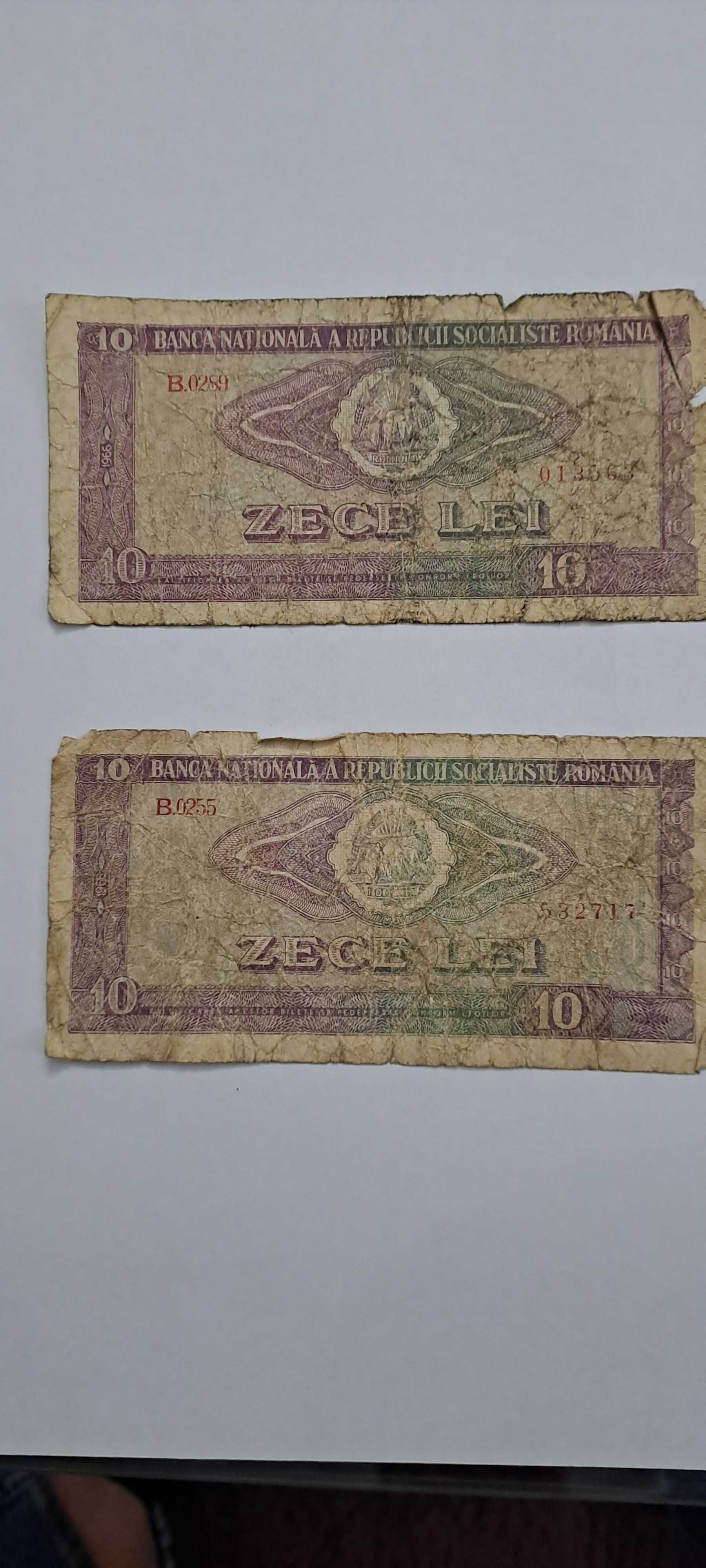 Vand serie 4 bacnote noi  de 1000 din 1998 si serie bacnote bani RSR