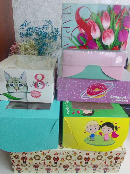 Продам упаковки для кондитерских изделий