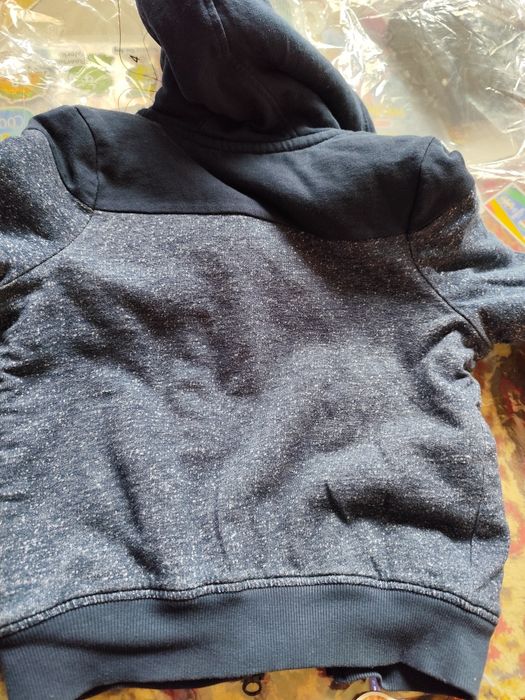 Дебел суичър с цип и качулка Лупилу 5/6год