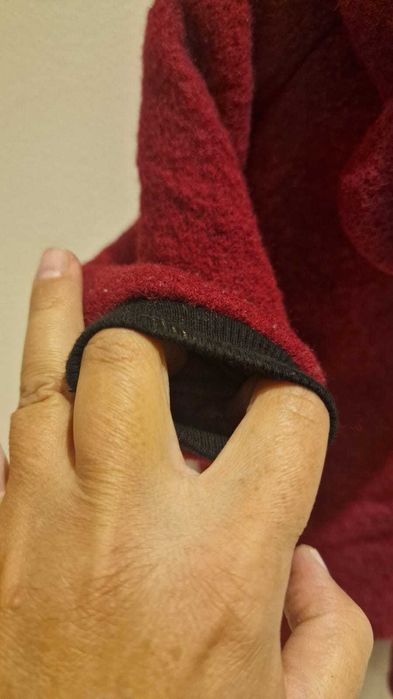 Salopeta dublata lana fiarta, StellarAtelier, FUCHSIA, 3-6 luni, 62-68