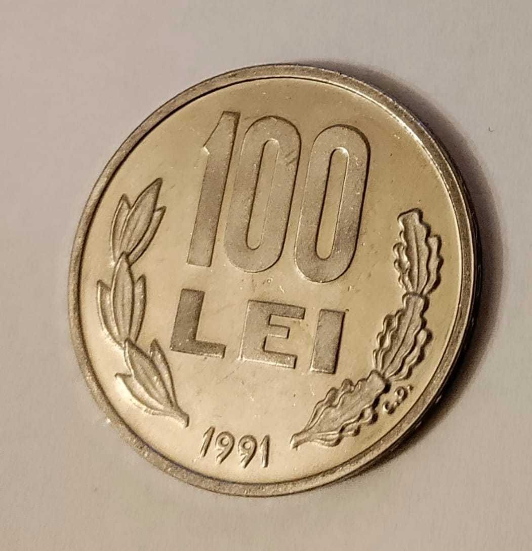 Moneda 100 lei - BNR (1991)