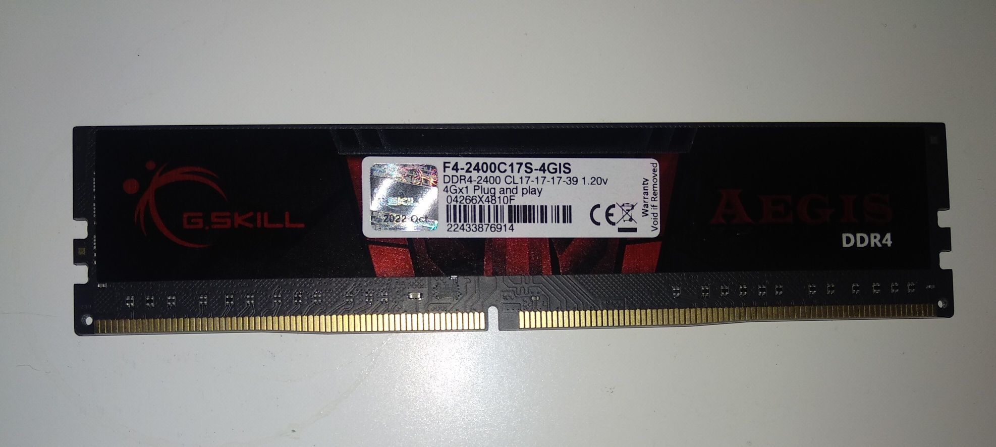 Продам ОЗУ DDR4 8gb, новая