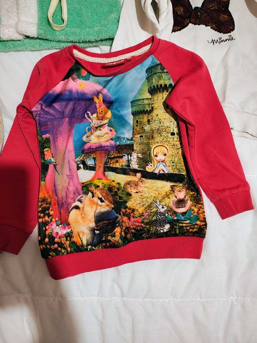 Halat casa pluovor bluze gradinita 110  cm 4 5 ani fetiță