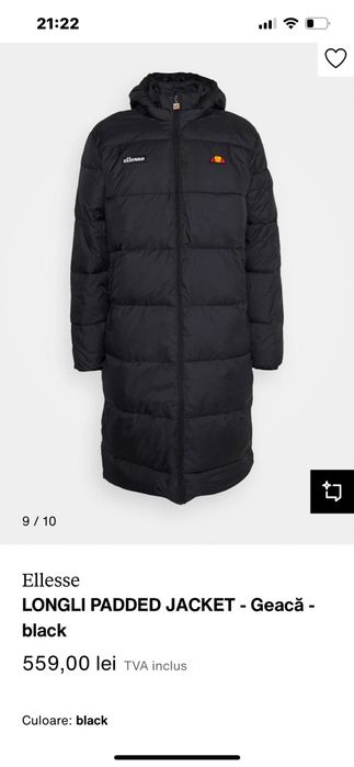 Geaca iarna lunga ELESE, mărime XS -S