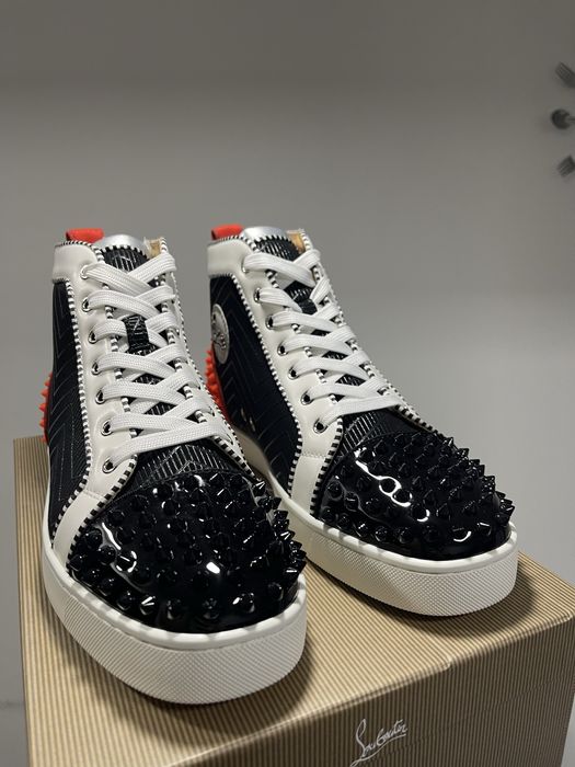 Christian Louboutin High Black Orange