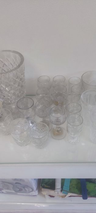Продам хрустальные рюмки, бокалы, фужеры