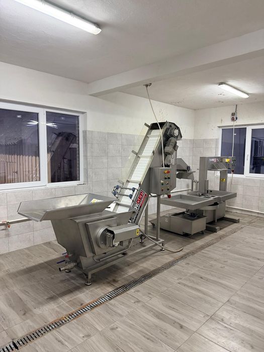 Instalație completă de procesare fructe și legume pentru obținere suc