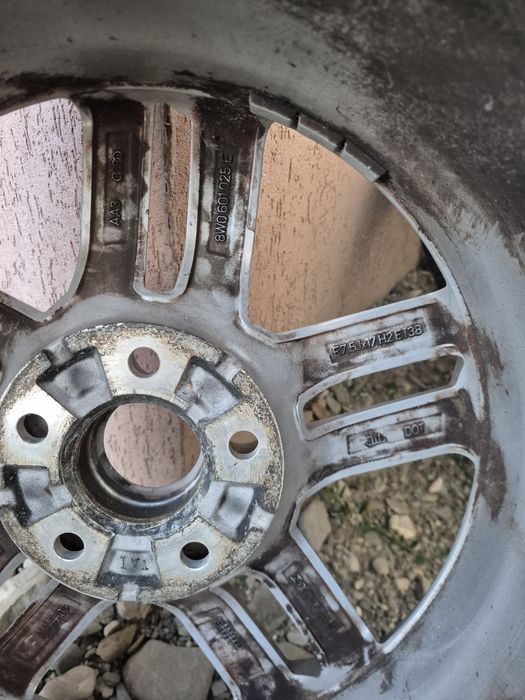 2 Jante audi cu cauciucuri