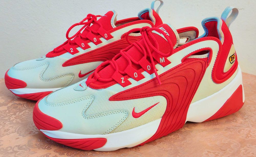 Nike Air Zoom 2k Red/White 44ти номер 28см стелка чисто нови маратонки