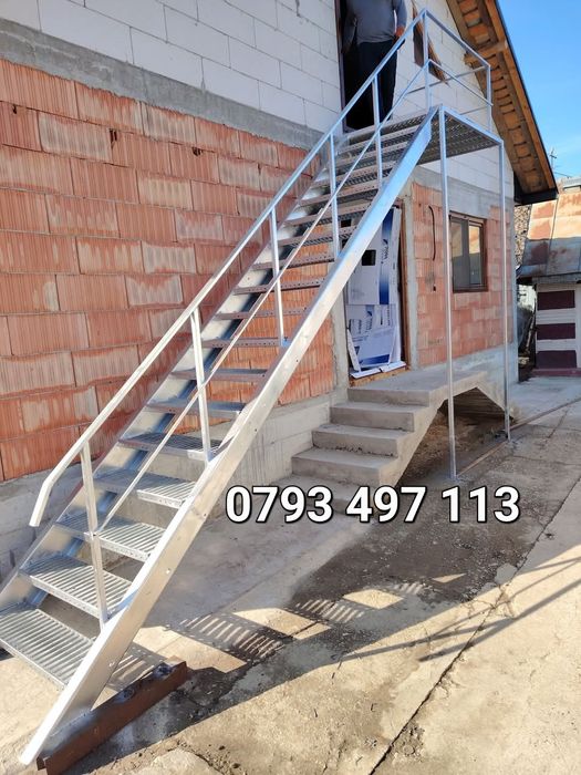 Scări metalice galvanizate la orice demisiune asiguram transport ori u