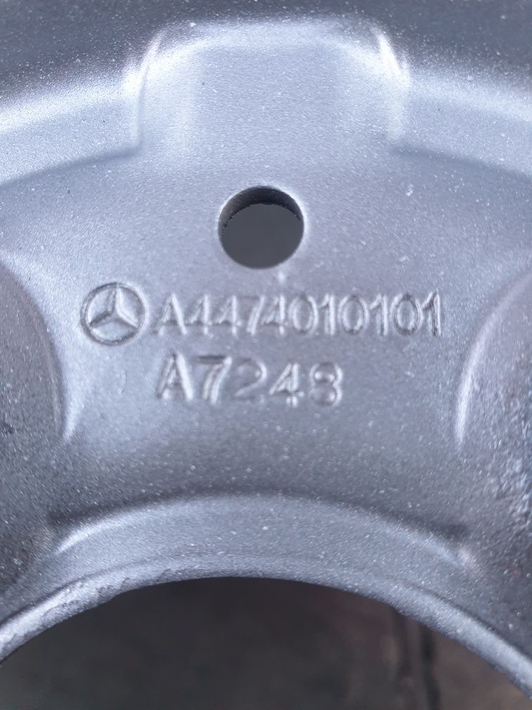 Оригинални железни джанти за МЕРЦЕДЕС MERCEDES VITO R16 5x112 ET52 6.5