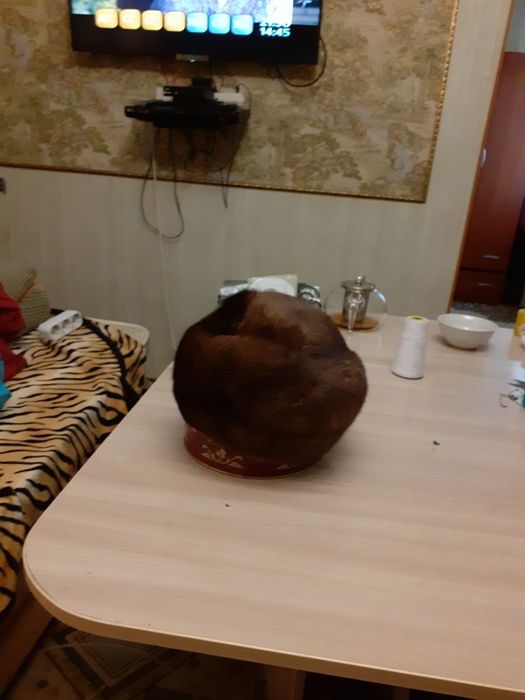 Норковая шапка,в хорошем состоянии мало носили,смотрите,покупайте,торг