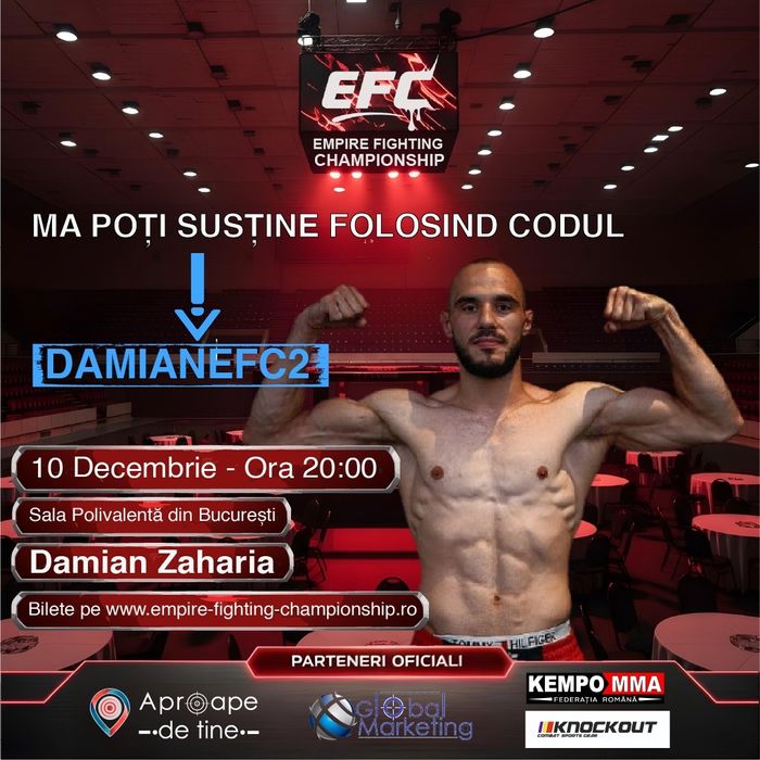 Bilete MMA 10 decembrie