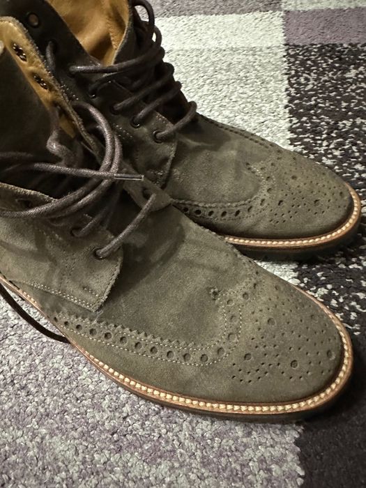 Ghete piele italiană lucratura manuala nr 42