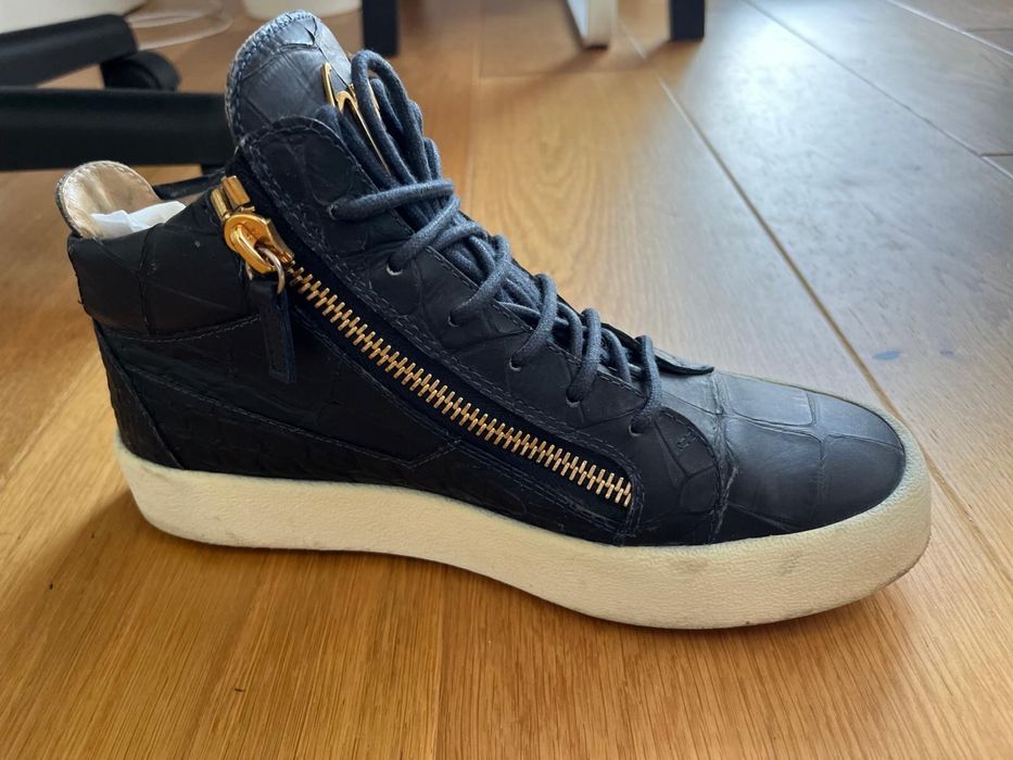 Giusseppe Zanotti crocodile sneakers 40eu